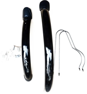 Bicycle Fender Folding Bike Mud Guard Cycling Mudguard Front Rear 14 inch 16 inch 20 inch Chrome plastic BMX Bike Accessories