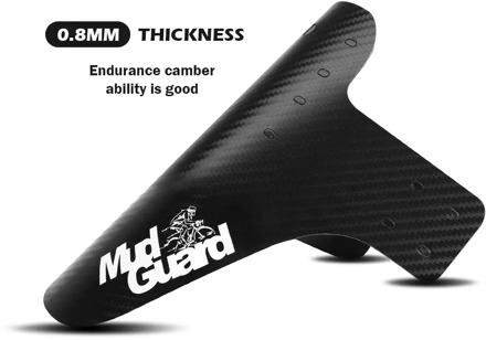 Bicycle Fenders 12 Colorful Front/Rear Tire Wheel Fenders Carbon Fiber Mudguard MTB Mountain Bike Road Cycling Fix Gear