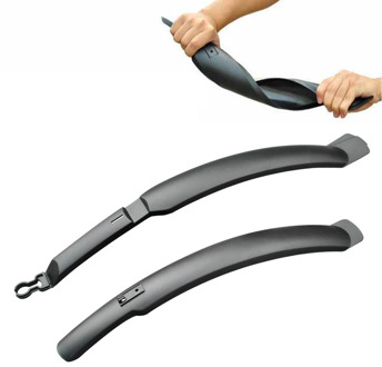 Bicycle Fenders Front Rear Bicycle Mud Guard MTB Bike Fender Inch Quick Release Bike Wings Lengthen Durable Wheel Fenders