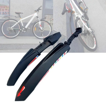 Bicycle Front Rear Fender Quick Release Mud Guard Mountain Bike Parts for Most Mountain Bikes of 24"/26"/27" bicycle accessories