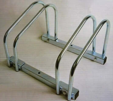 Bicycle Gear Dubbel Fietsenrek - Vloer of Wandmontage