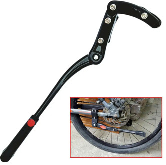 Bicycle Kickstand Parking Rack Adjustable Rear Side Support Mountain Bike stand 16/20/24/26 Inch Foot Support bike Accessories
