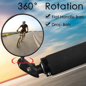 Bicycle Mirror Bicycle Accessories Universal Handlebar Rearview Mirror Rotate Wide-angle For MTB Road Cycling Bike Accessories
