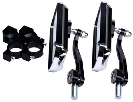 Bicycle Rearview Handlebar Mirror Electric Bicycle Reflector Safety Mirror Aluminum Alloy Bike Rear View Mirror Reversing Mirror