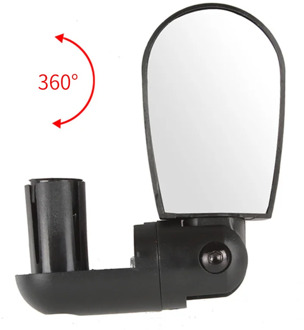 Bicycle Rearview Mirror Mountain Bike Handlebar Wide Angle Back Eye 360 Degrees Adjustable Safety Bike Rear View Mirrors RR7202