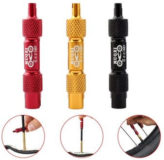 Bicycle Valve Core Remover Wrench MTB Mountain Road Bike Presta/Schrader Valve Disassembly Tool Bicycle Accessories