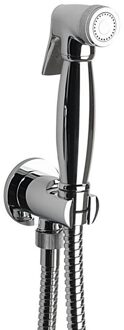 Bidet Handdouche Sapho Reitano Rubinetteria Incl. Slang en Handdouchehouder Chroom