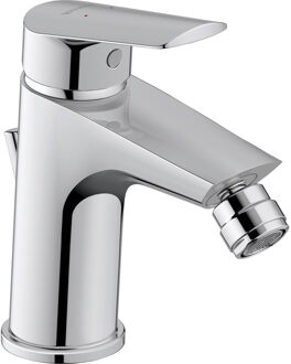 Bidetmengkraan Duravit No.1 1-Gats Bidetkraan Met Waste Delen Voorsprong 12.3cm Chroom