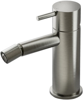 Bidetmengkraan Hotbath Cobber Geborsteld Nikkel (excl. Waste)