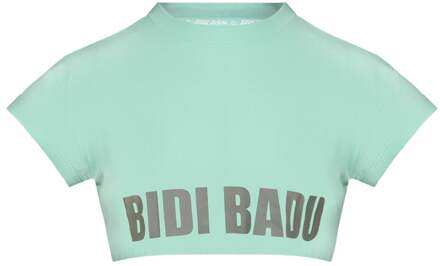 Bidi Badu Abdominis Crop Move T-shirt Dames-Mint - XS