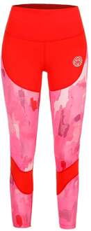 Bidi Badu Abiba Tech Mesh Tight Dames-Rood,Roze - XL