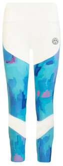 Bidi Badu Abiba Tech Mesh Tight Dames-Wit,Lichtblauw