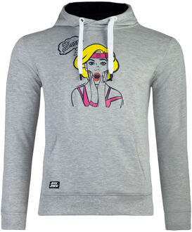 Bidi Badu Amon Lifestyle Sweater Met Capuchon Heren grijs