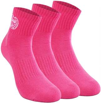 Bidi Badu Anchor Ankle Move Tennissokken Verpakking 3 Stuks-Pink roze - 31-34,35-38,39-42,43-46,47-50