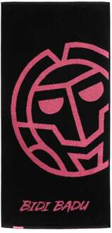 Bidi Badu Badehandtuch 50x100cm Handdoek -zwart,pink - nosize