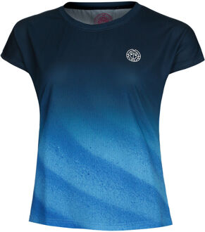 Bidi Badu Beach Spirit Junior Capsleeve T-shirt Meisjes donkerblauw - 140