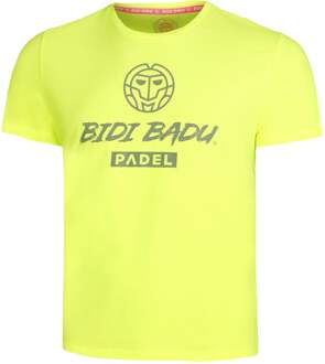 Bidi Badu Beach Spirit Logo Chill T-shirt Heren-Neongeel - S,M,L,XL,XXL