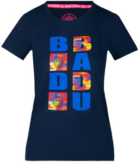 Bidi Badu Behati Lifestyle Tee T-shirt Dames donkerblauw - XS