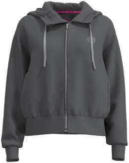 Bidi Badu Chill Trainingsjack Dames-Donkergrijs - XL