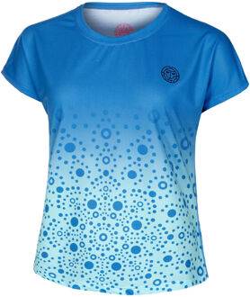 Bidi Badu Colortwist Capsleeve T-shirt Dames blauw - XS