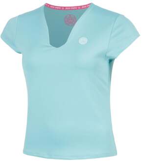 Bidi Badu Crew 2.0 V-Neck T-shirt Dames-turkoois - XS
