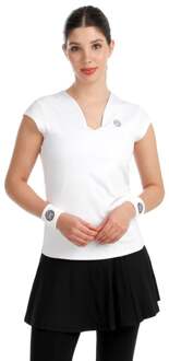 Bidi Badu Crew 2.0 V-Neck T-shirt Dames-wit - L