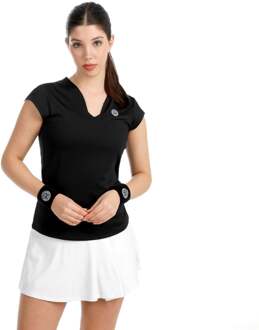 Bidi Badu Crew 2.0 V-Neck T-shirt Dames-zwart - L