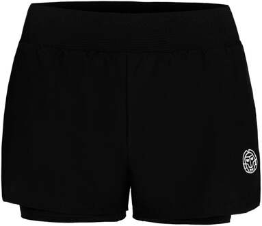Bidi Badu Crew 2in1 Shorts Dames-Zwart - XS