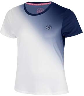 Bidi Badu Crew Fade 2.0 T-shirt Dames-donkerblauw, wit - XXL