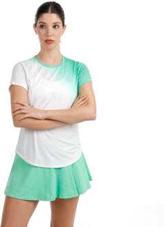 Bidi Badu Crew Fade 2.0 T-shirt Dames-groen, wit - L