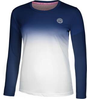 Bidi Badu Crew Gradiant Longsleeve Dames-Donkerblauw,Wit - XS,S,M,L,XL