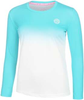 Bidi Badu Crew Gradiant Longsleeve Meisjes-Turkoois,Wit - 128,140,152,164
