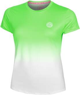 Bidi Badu Crew Gradiant T-shirt Dames-Neongroen,Wit - XS,S,M,L,XL