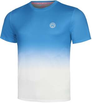 Bidi Badu Crew Gradiant T-shirt Heren-Blauw,Wit - XS,S,M,L,XL,XXL