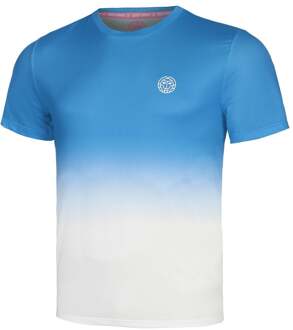 Bidi Badu Crew Gradiant T-shirt Heren-Blauw,Wit - XS,S