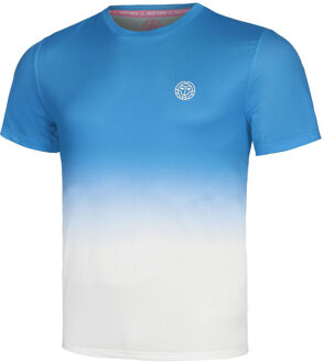 Bidi Badu Crew Gradiant T-shirt Heren-Blauw,Wit - XS