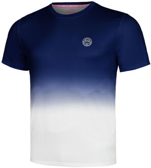 Bidi Badu Crew Gradiant T-shirt Heren-Donkerblauw,Wit - S,M,L