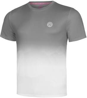 Bidi Badu Crew Gradiant T-shirt Heren-Grijs,Wit - XS