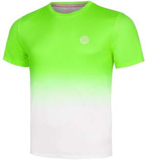 Bidi Badu Crew Gradiant T-shirt Jongens-Neongroen,Wit - 128,164