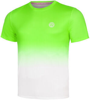 Bidi Badu Crew Gradiant T-shirt Jongens-Neongroen,Wit - 128