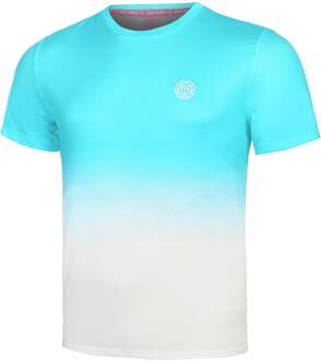Bidi Badu Crew Gradiant T-shirt Jongens-Turkoois,Wit - 128,140,152,164