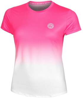 Bidi Badu Crew Gradiant T-shirt Meisjes-Pink,Wit - 152