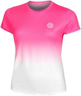 Bidi Badu Crew Gradiant T-shirt Meisjes-Pink,Wit roze - 128,140,152,164