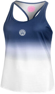 Bidi Badu Crew Gradiant Tanktop Dames-Donkerblauw,Wit - XL