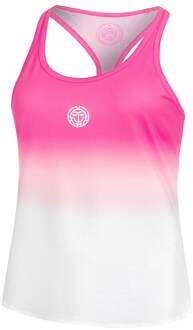 Bidi Badu Crew Gradiant Tanktop Dames-Pink,Wit - M