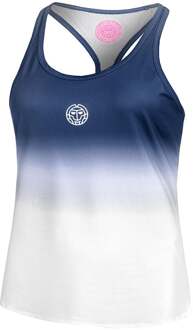 Bidi Badu Crew Gradiant Tanktop Meisjes-Donkerblauw,Wit - 164