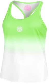Bidi Badu Crew Gradiant Tanktop Meisjes-Neongroen,Wit - 152