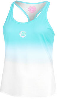 Bidi Badu Crew Gradiant Tanktop Meisjes-Turkoois,Wit - 128,140,152,164