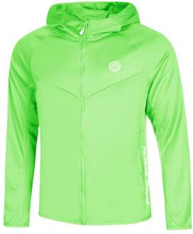 Bidi Badu Crew Hood Trainingsjack Jongens-Neongroen - 164