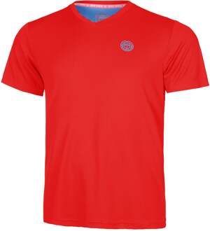 Bidi Badu Crew Inside Out V-Neck T-shirt Heren rood - XS,S,M,L,XL,XXL